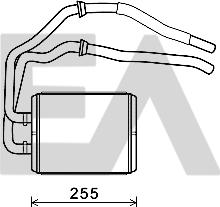 EACLIMA 45C30010 - Schimbator caldura, incalzire habitaclu aaoparts.ro