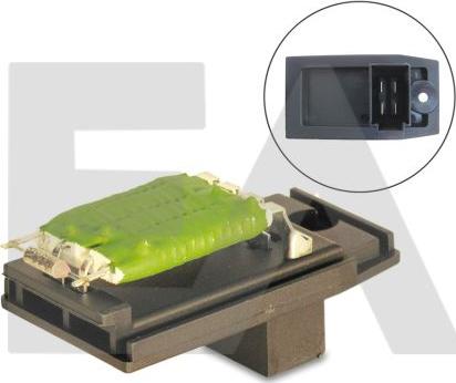 EACLIMA 41R0197 - Rezistor, ventilator habitaclu aaoparts.ro