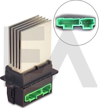EACLIMA 41R0205 - Rezistor, ventilator habitaclu aaoparts.ro