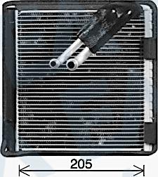 EACLIMA 43B77009 - Evaporator,aer conditionat aaoparts.ro