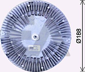 EACLIMA 35C47D02 - Paleta ventilator, racire motor aaoparts.ro