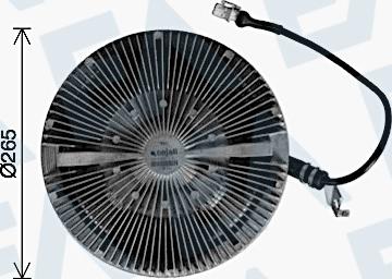 EACLIMA 35C47D19 - Paleta ventilator, racire motor aaoparts.ro