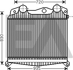 EACLIMA 36A47011 - Intercooler, compresor aaoparts.ro