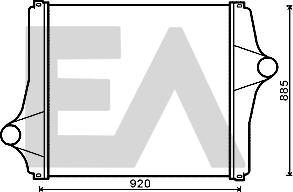 EACLIMA 36A47017 - Intercooler, compresor aaoparts.ro