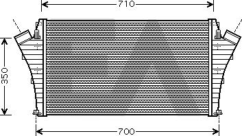 EACLIMA 36A54021 - Intercooler, compresor aaoparts.ro