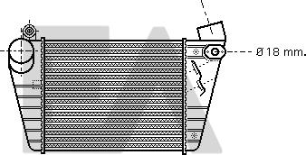 EACLIMA 36A02004 - Intercooler, compresor aaoparts.ro