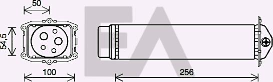 EACLIMA 36A02033 - Intercooler, compresor aaoparts.ro