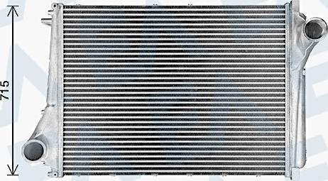 EACLIMA 36A76008 - Intercooler, compresor aaoparts.ro
