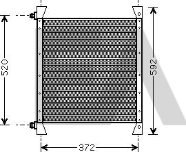 EACLIMA 30C76008 - Condensator, climatizare aaoparts.ro