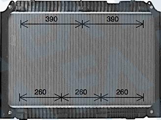 EACLIMA 31R45094 - Radiator, racire motor aaoparts.ro