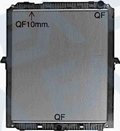 EACLIMA 31R45095 - Radiator, racire motor aaoparts.ro