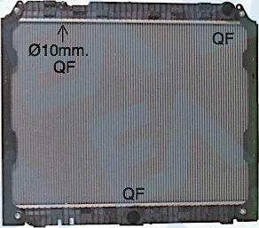 EACLIMA 31R45096 - Radiator, racire motor aaoparts.ro