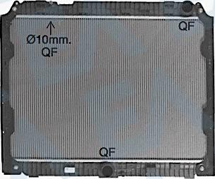 EACLIMA 31R45098 - Radiator, racire motor aaoparts.ro