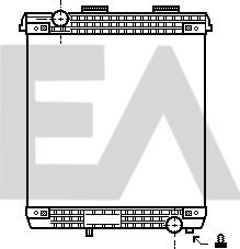 EACLIMA 31R47004 - Radiator, racire motor aaoparts.ro