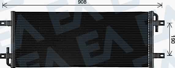 EACLIMA 31R59069 - Radiator, racire motor aaoparts.ro