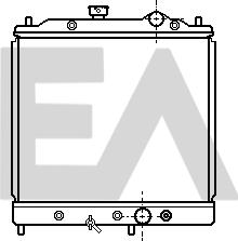 EACLIMA 31R51023 - Radiator, racire motor aaoparts.ro