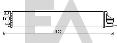 EACLIMA 31R60003 - Radiator, racire motor aaoparts.ro