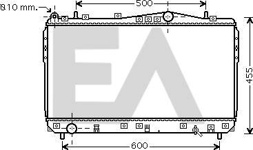 EACLIMA 31R20051 - Radiator, racire motor aaoparts.ro