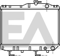 EACLIMA 31R71034 - Radiator, racire motor aaoparts.ro