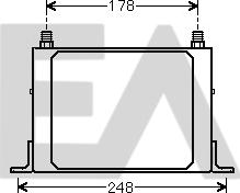 EACLIMA 37G25001 - Radiator ulei, ulei motor aaoparts.ro