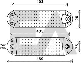 EACLIMA 37G76003 - Radiator ulei, ulei motor aaoparts.ro