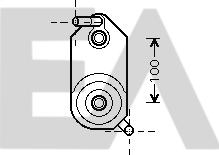 EACLIMA 37G77009 - Radiator ulei, ulei motor aaoparts.ro
