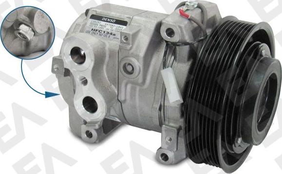 EACLIMA 20D7186 - Compresor, climatizare aaoparts.ro
