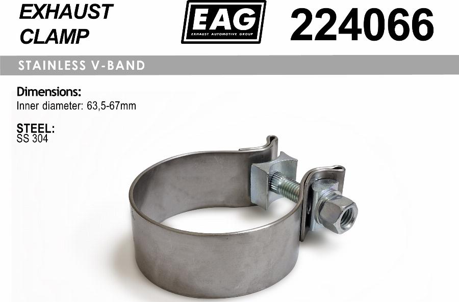 EAG 224066 - Conector teava, sistem de esapament aaoparts.ro