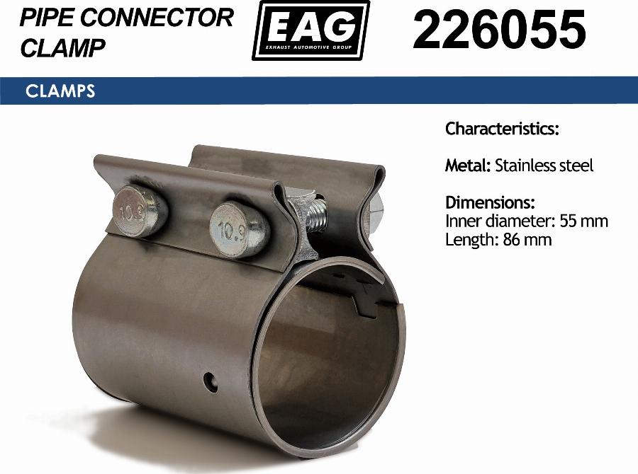 EAG 226055 - Conector teava, sistem de esapament aaoparts.ro