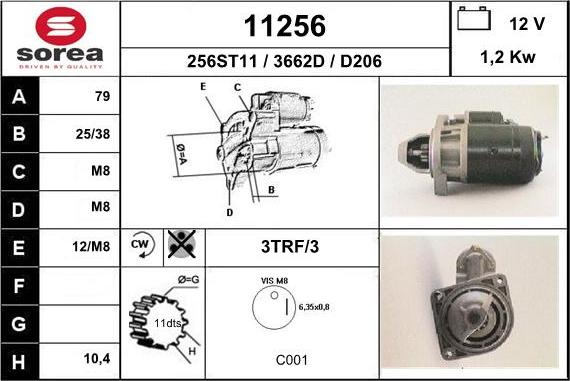 EAI 11256 - Starter aaoparts.ro