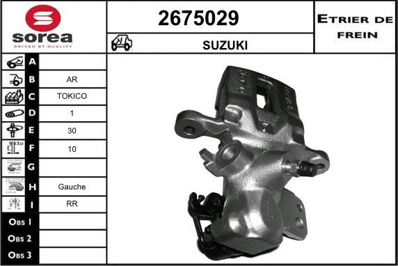 EAI 2675029 - Etrier frana aaoparts.ro