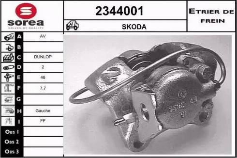 EAI 2344001 - Etrier frana aaoparts.ro