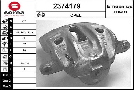 EAI 2374179 - Etrier frana aaoparts.ro
