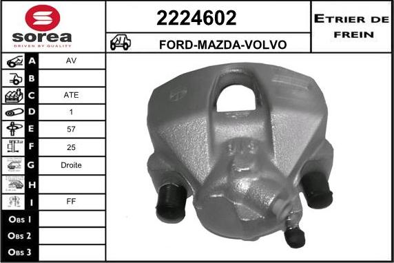 EAI 2224602 - Etrier frana aaoparts.ro