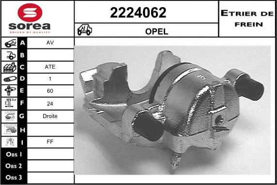 EAI 2224062 - Etrier frana aaoparts.ro