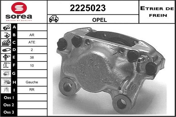 EAI 2225023 - Etrier frana aaoparts.ro