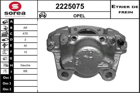 EAI 2225075 - Etrier frana aaoparts.ro