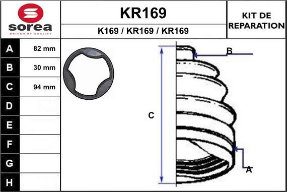 EAI KR169 - Burduf cauciuc, articulatie planetara aaoparts.ro