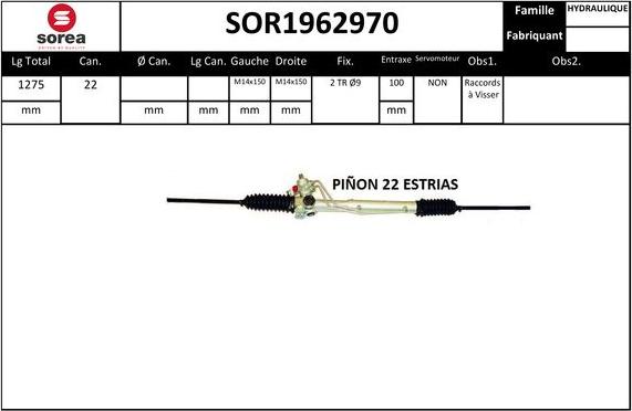 EAI SOR1962970 - Caseta directie aaoparts.ro