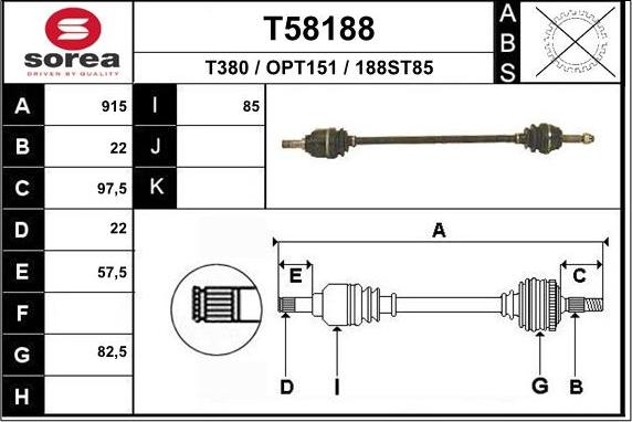 EAI T58188 - Planetara aaoparts.ro