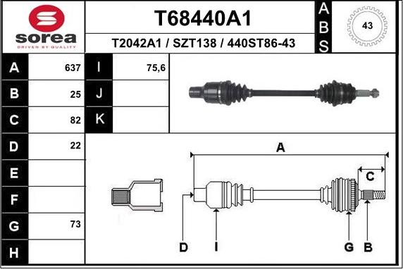 EAI T68440A1 - Planetara aaoparts.ro