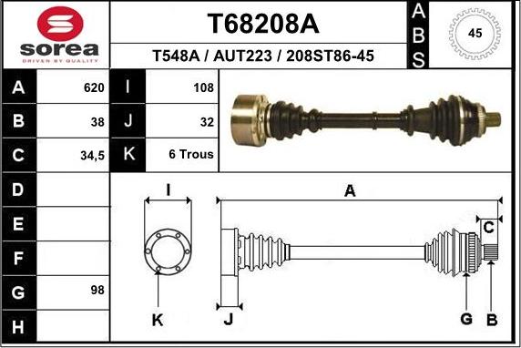 EAI T68208A - Planetara aaoparts.ro