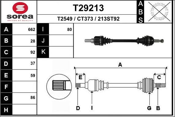 EAI T29213 - Planetara aaoparts.ro