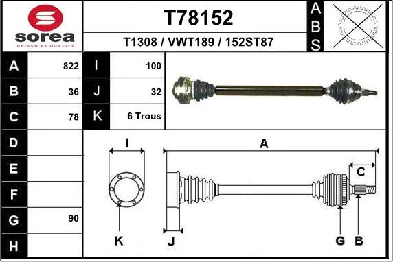 EAI T78152 - Planetara aaoparts.ro