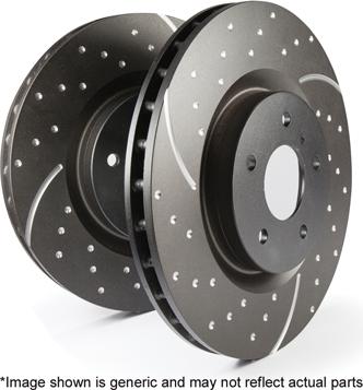 EBC Brakes GD764 - Disc frana aaoparts.ro