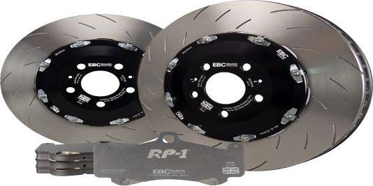 EBC Brakes P2DK013RP1 - Set frana de performanta aaoparts.ro