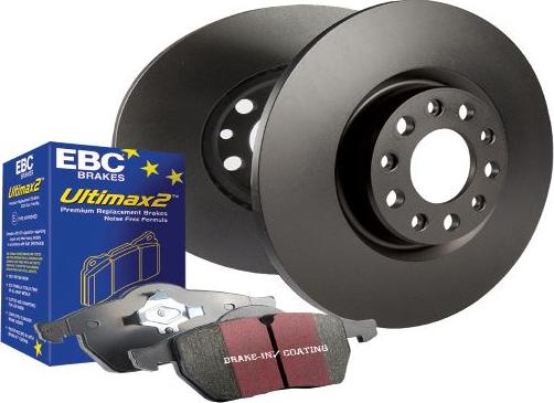 EBC Brakes PDKF050 - Set frana de performanta aaoparts.ro