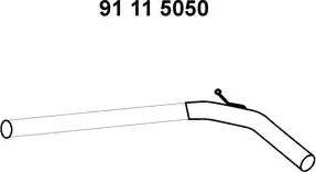 Eberspächer 91 11 5050 - Racord evacuare aaoparts.ro