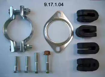 Eberspächer 9.17.1.04 - Set montare, sistem de esapament aaoparts.ro