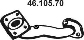 Eberspächer 46.105.70 - Racord evacuare aaoparts.ro